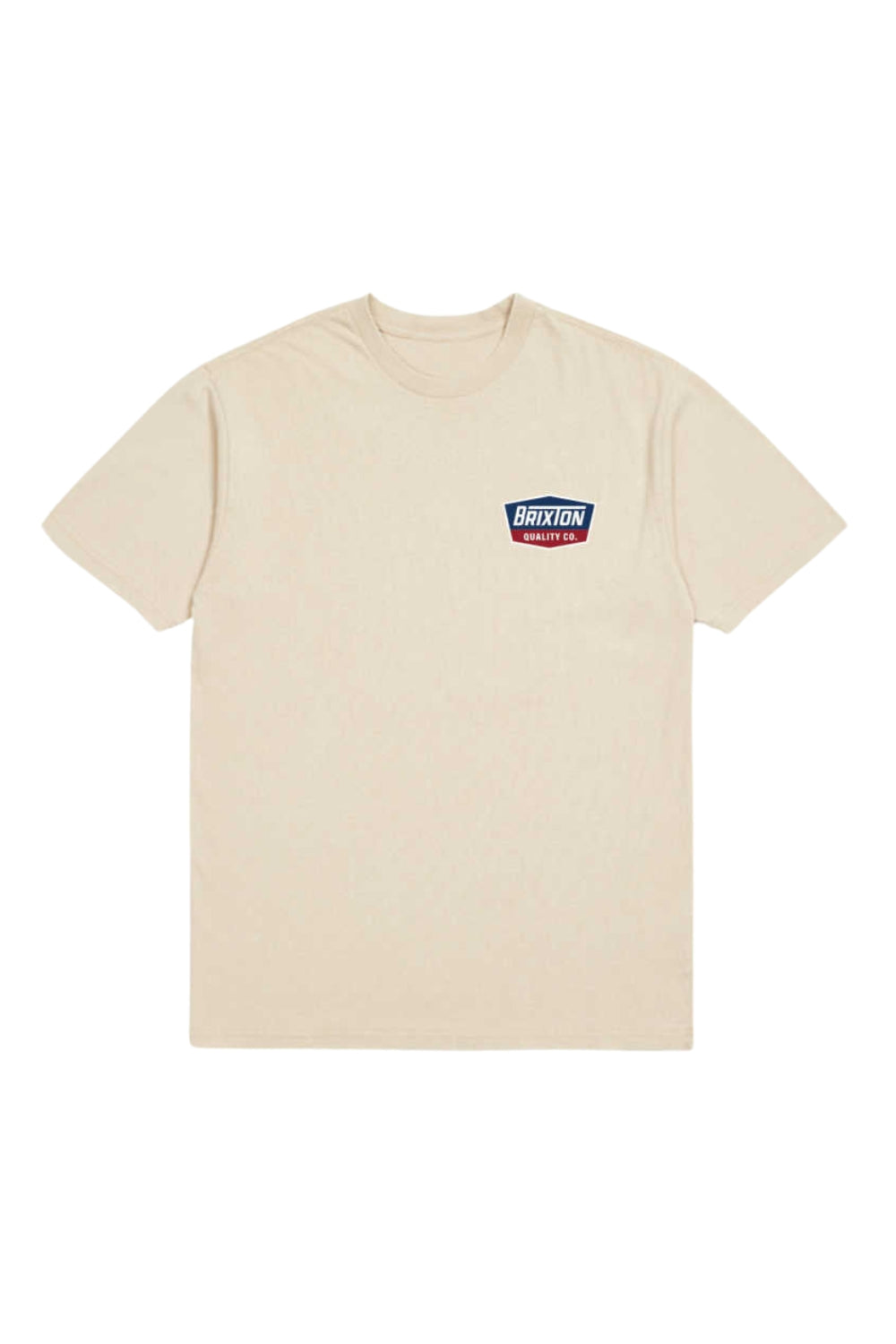 Brixton Regal Short Sleeve Standard T-Shirt Cream/Navy