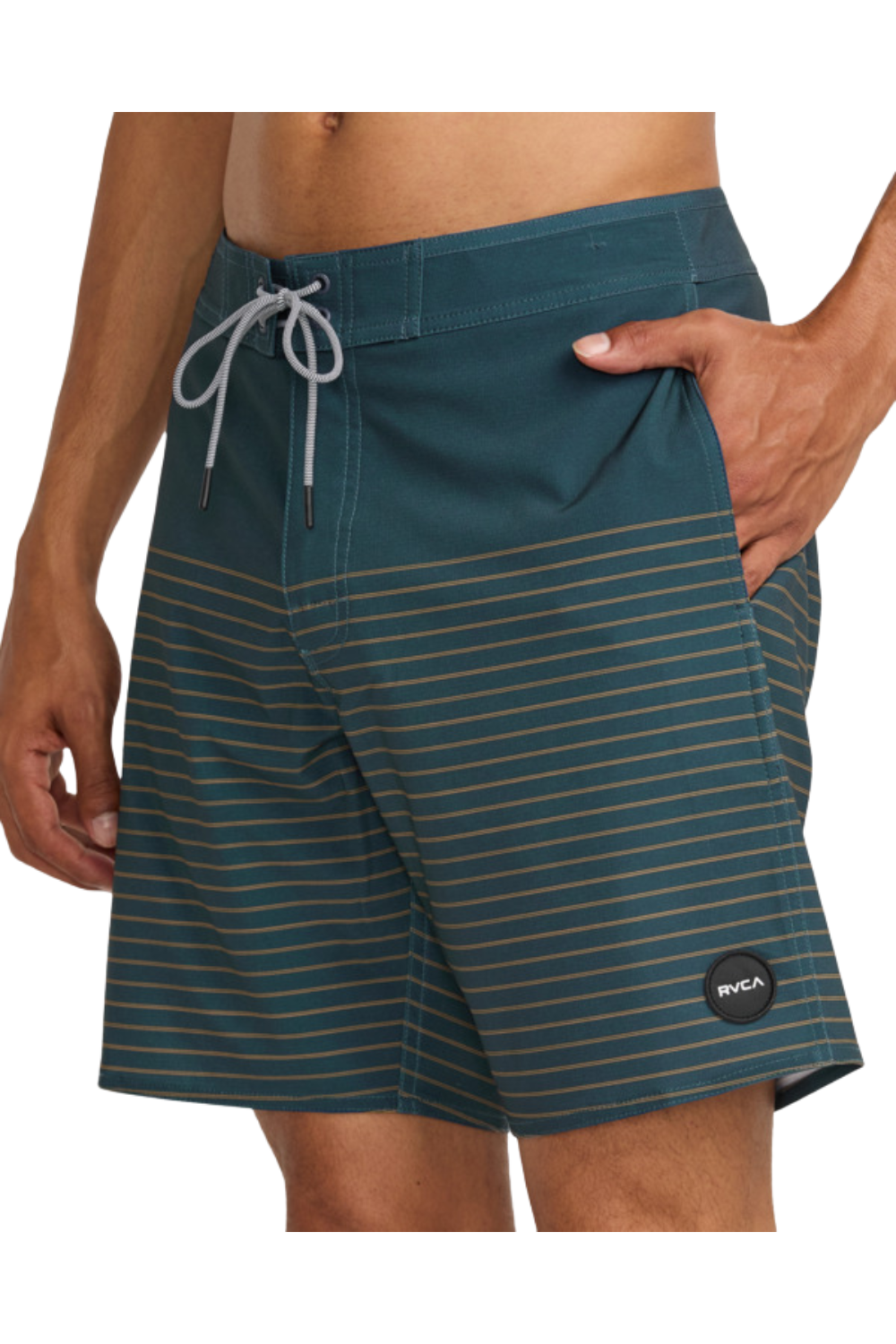 RVCA Current Caples Swim Shorts Navy Marine