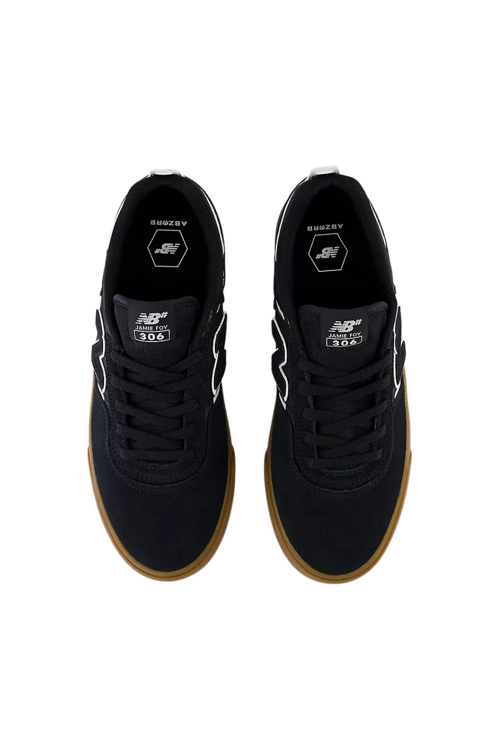 New Balance Numeric Jamie Foy 306 Mens Shoes Black/White