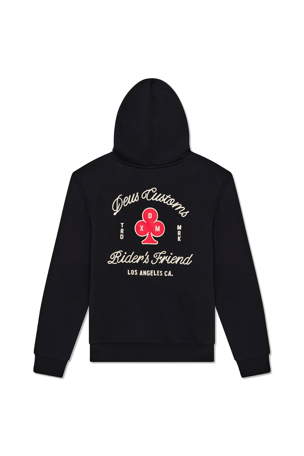 Deus Basto Full Zip Hoodie Black