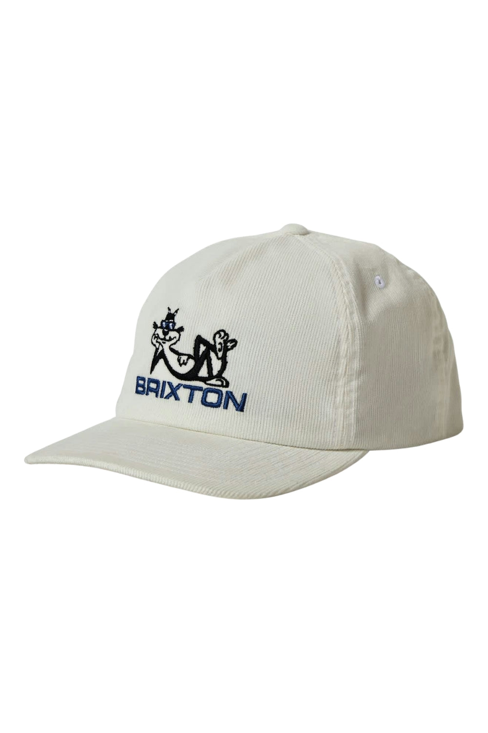 Brixton Cool Cat Mp Snapback Cap White