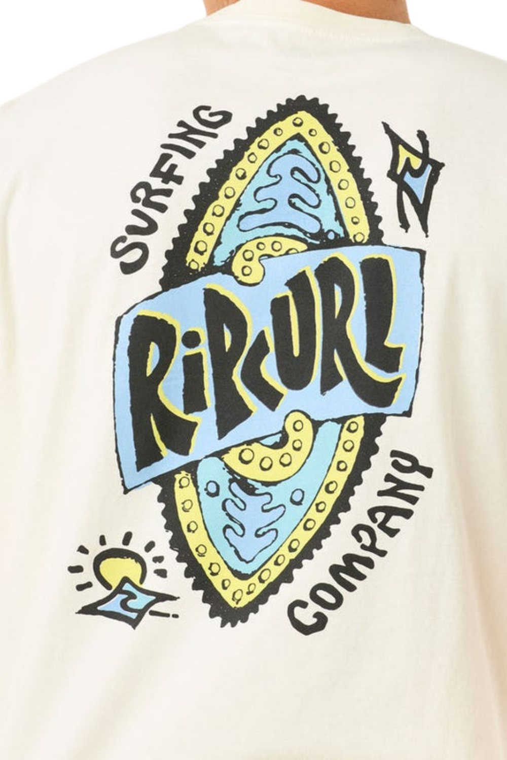 Rip Curl Shield T-Shirt Bone