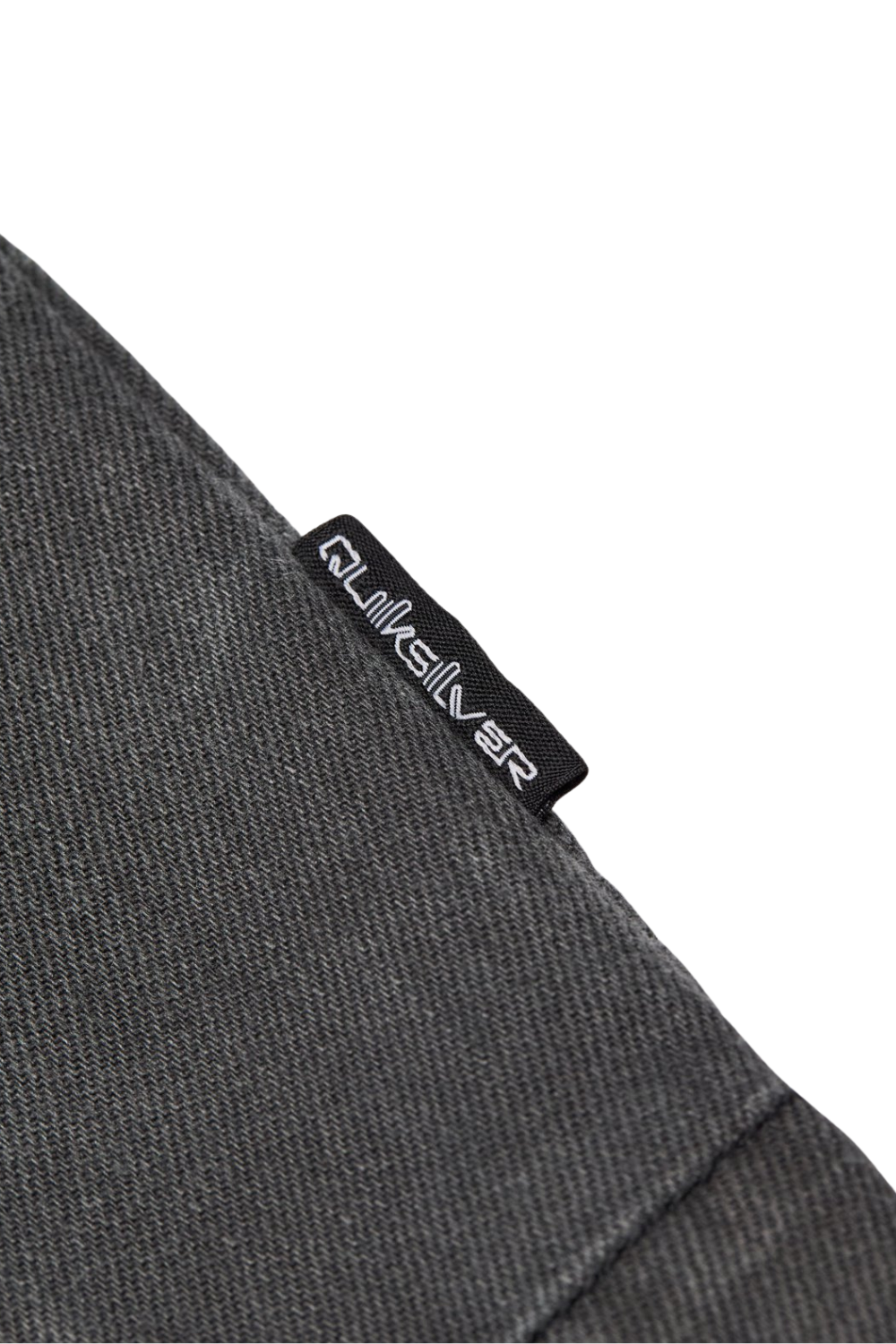 Quiksilver Mohab Mens Washed Twill Shirt Black