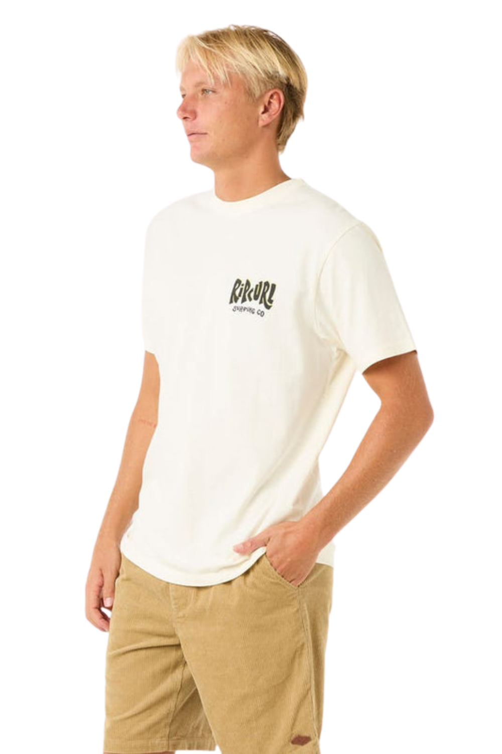Rip Curl Shield T-Shirt Bone