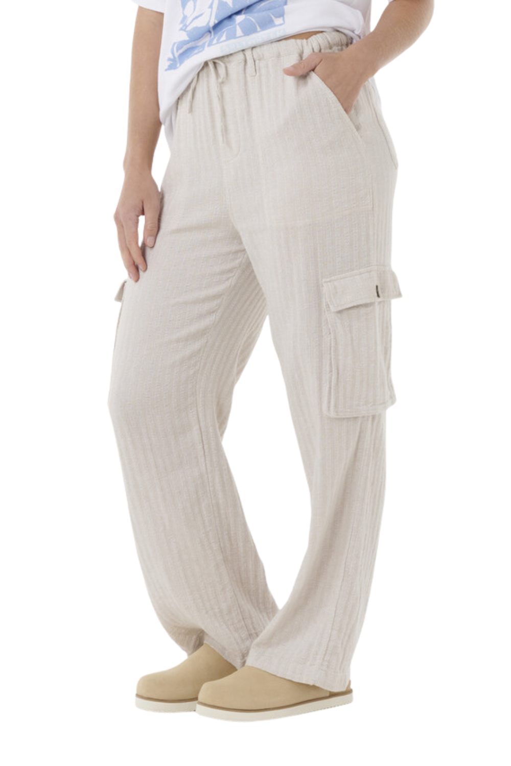 Rip Curl Oceanic Textured Pant Moonbeam