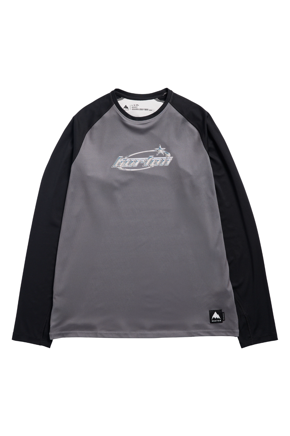 Burton Roadie Mens Base Layer Tech T-Shirt Dragon/True Black