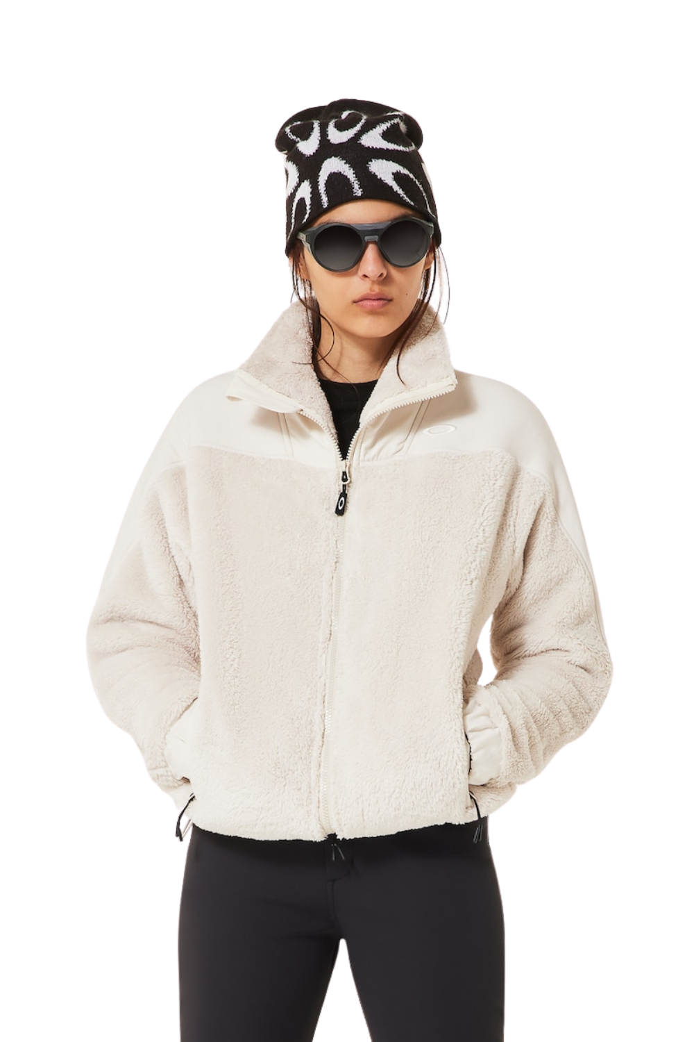 Oakley Womens Mountain Fire Sherpa Fleece Mist