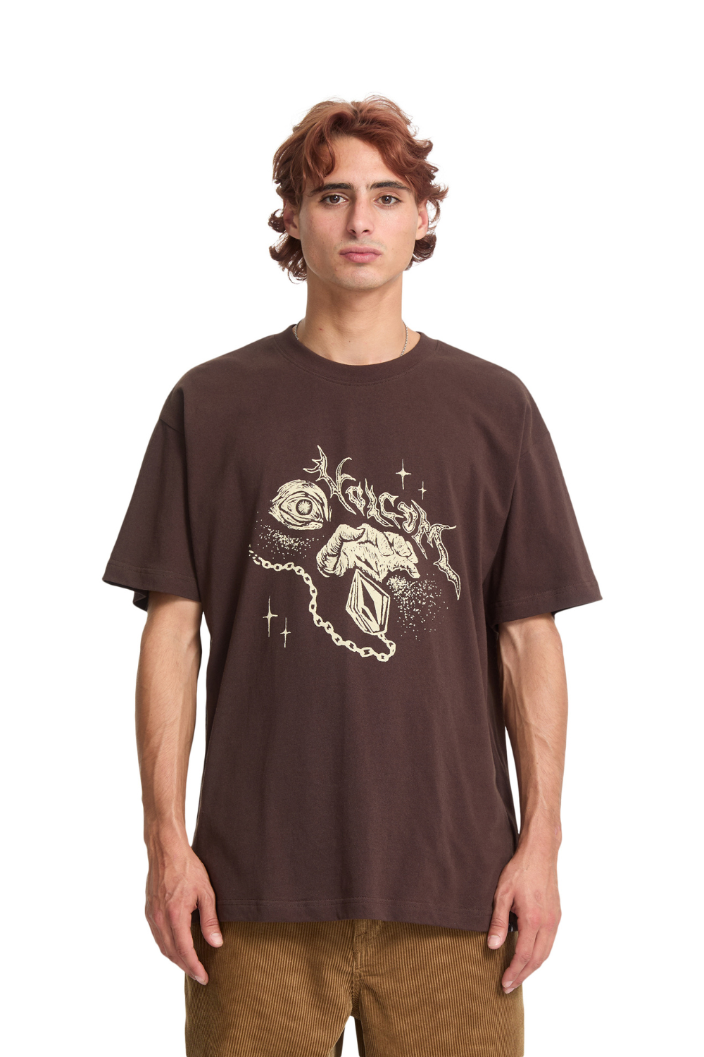 Volcom Death Truction Short Sleeve T-Shirt Cacao