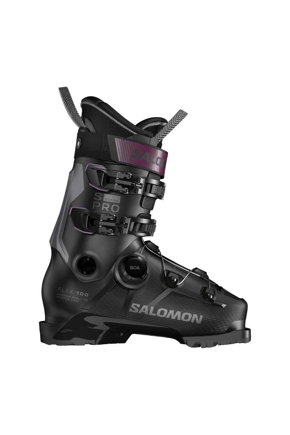 Salomon S/Pro Supra Boa 100 Mens Ski Boots Black