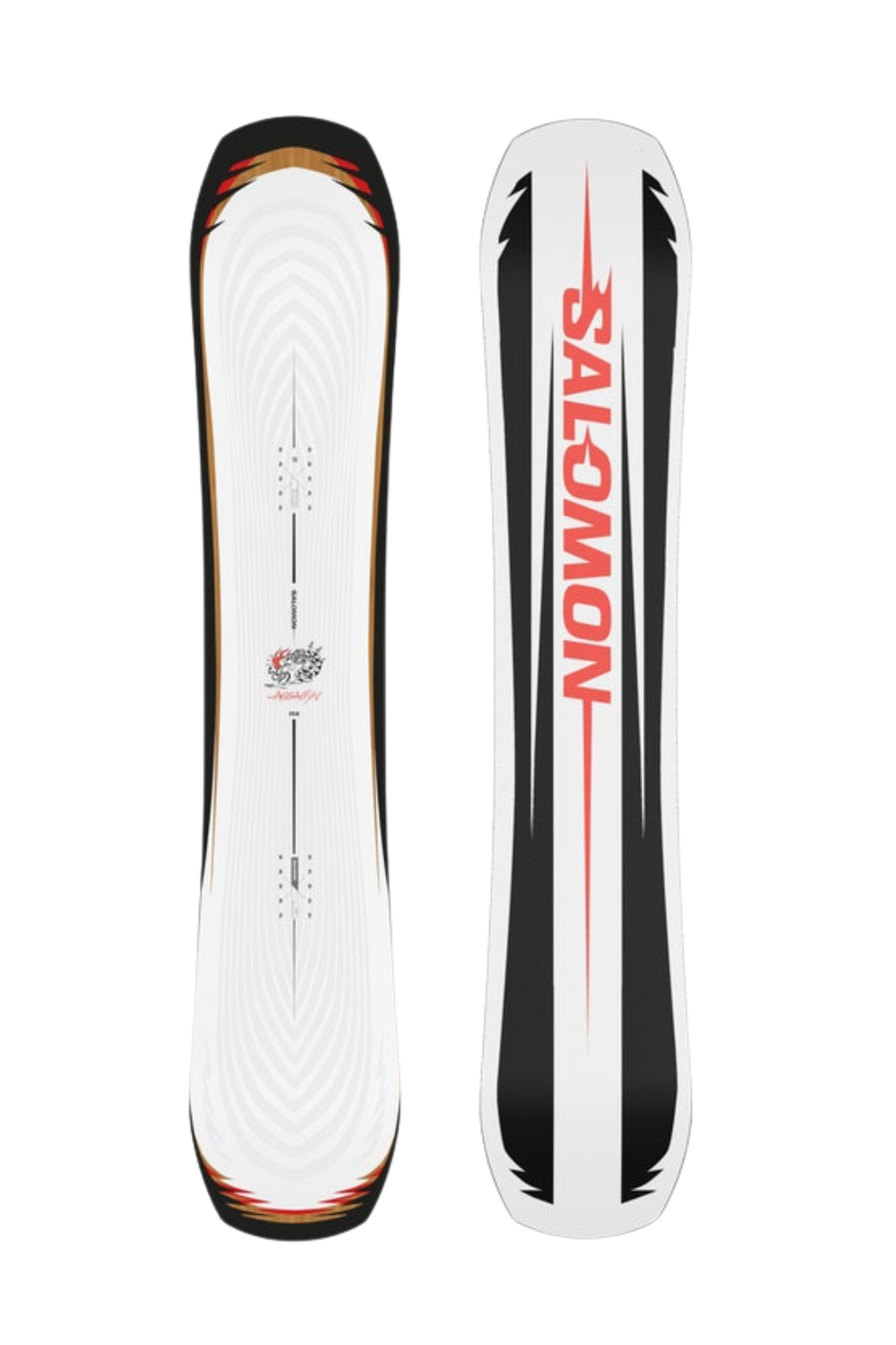 Salomon Mens Assassin Snowboard White