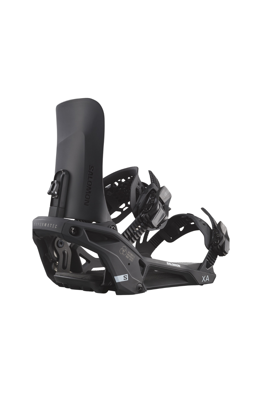Salomon XA Supermatic Unisex Snowboard Bindings Black