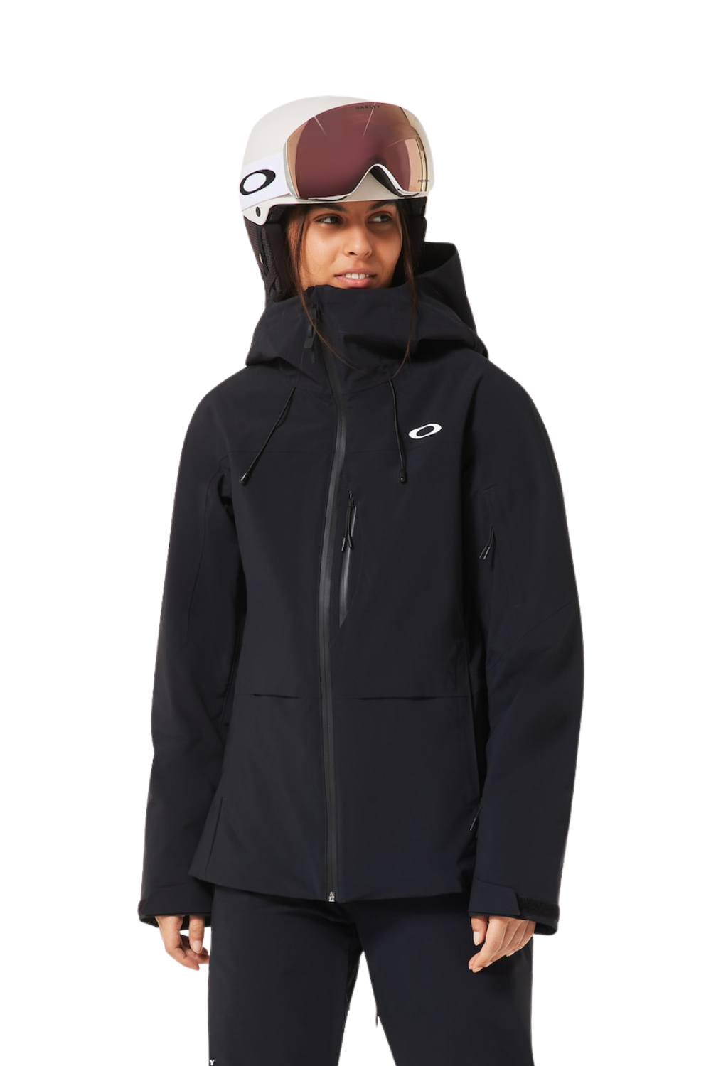 Oakley Womens Canopy Insulated Snow Jacket Blackout