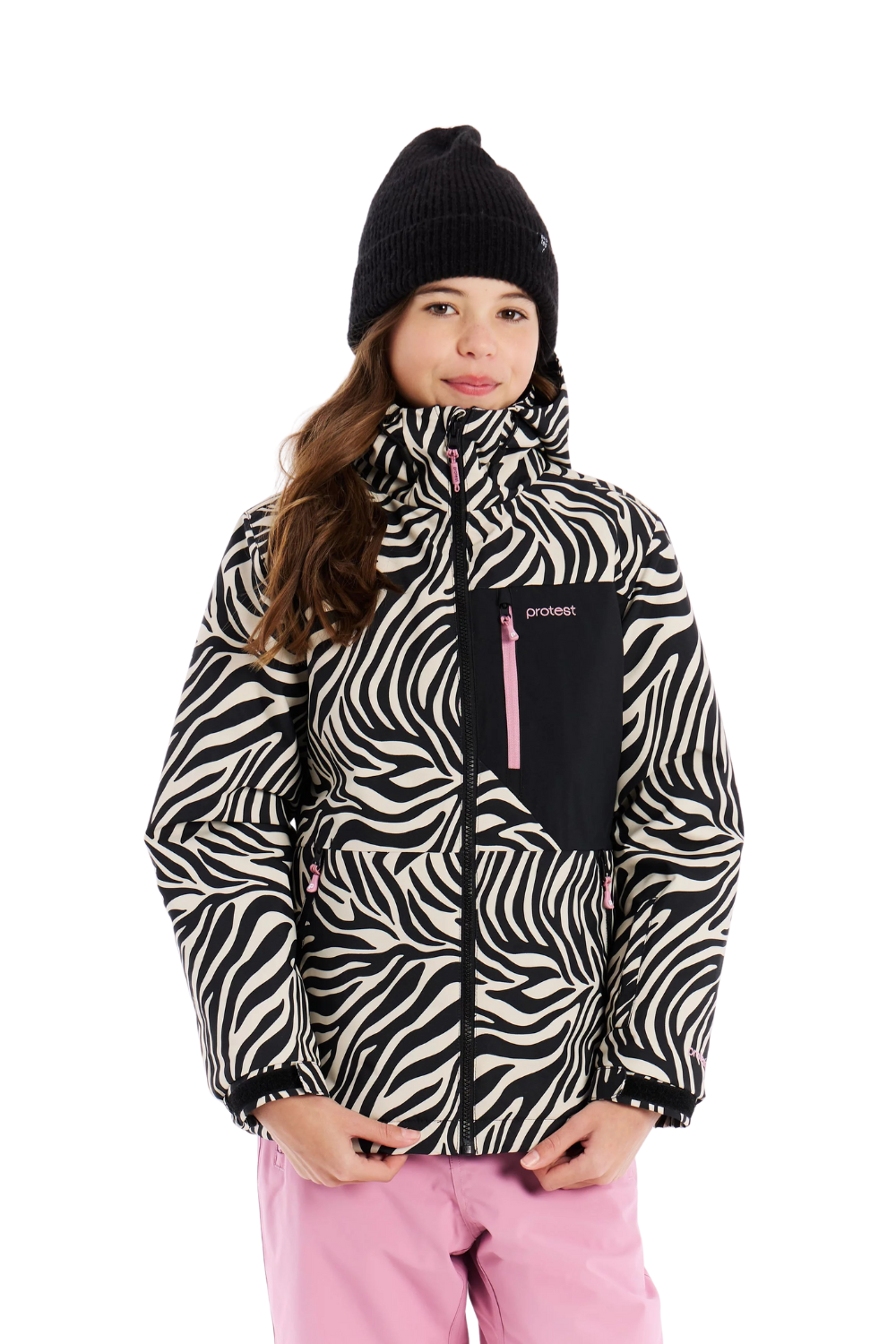 Protest PRTMinx Junior Snow Jacket True Black