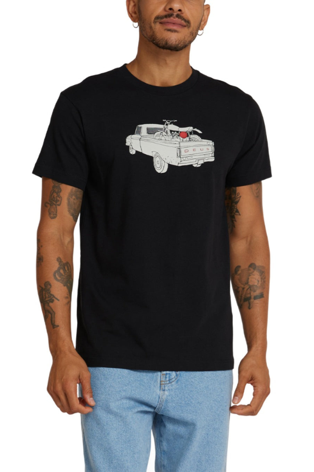Deus Carby Pickup Short Sleeve T-Shirt Black