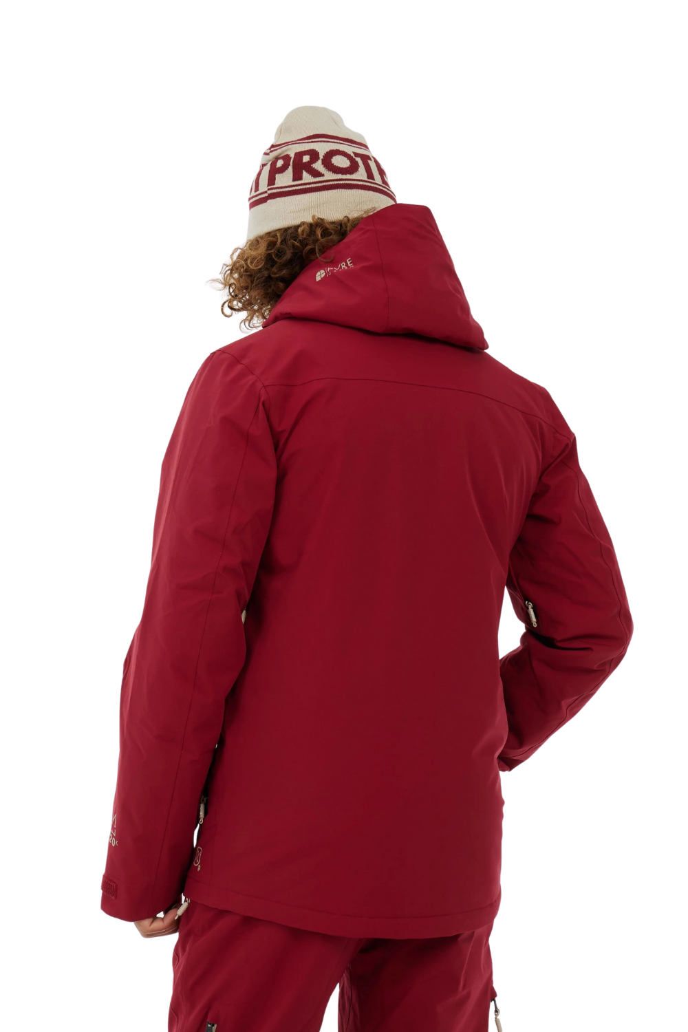 Protest PRTTimothy Snow Jacket Velvet Red