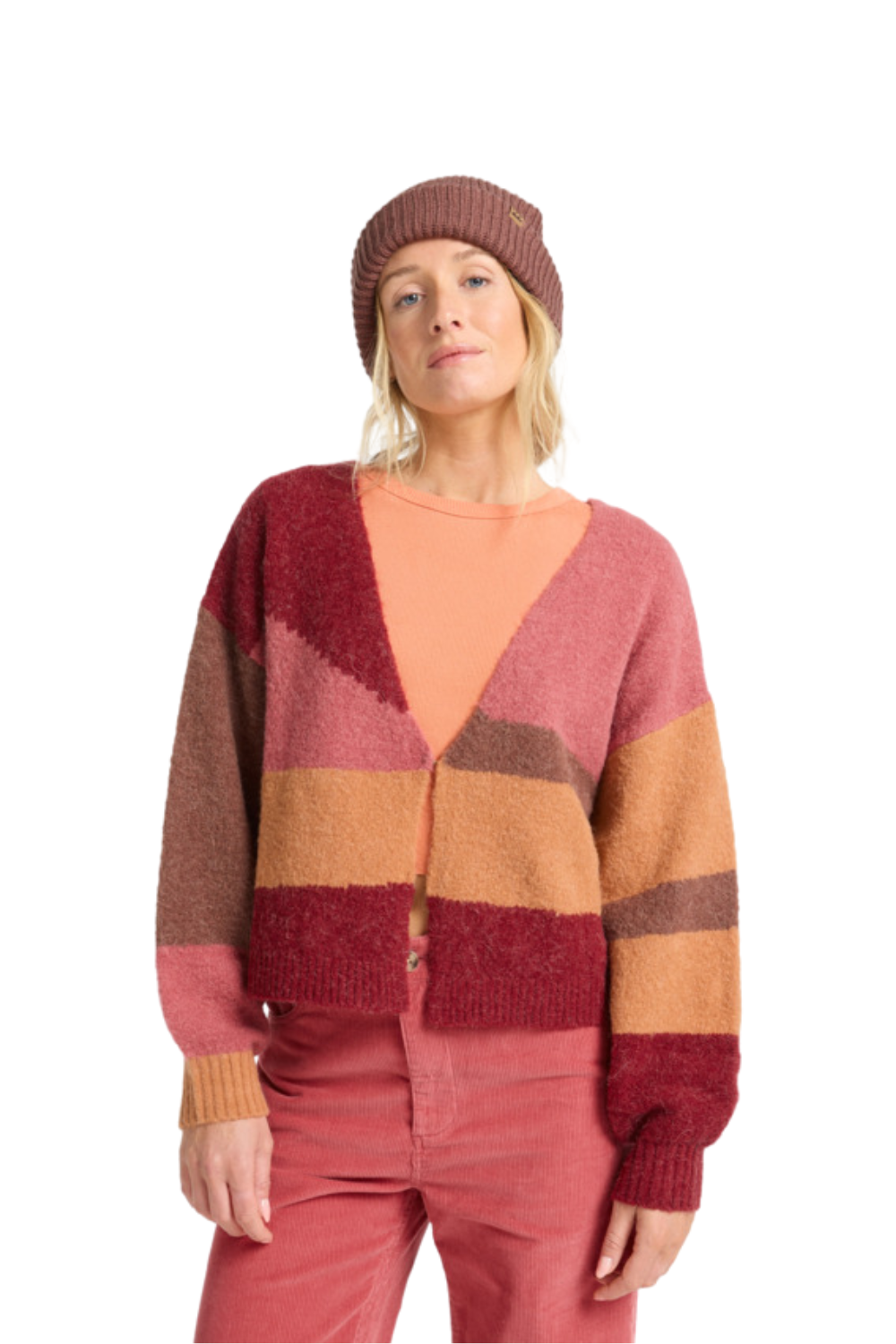 Billabong On You Cardigan Wild Ginger