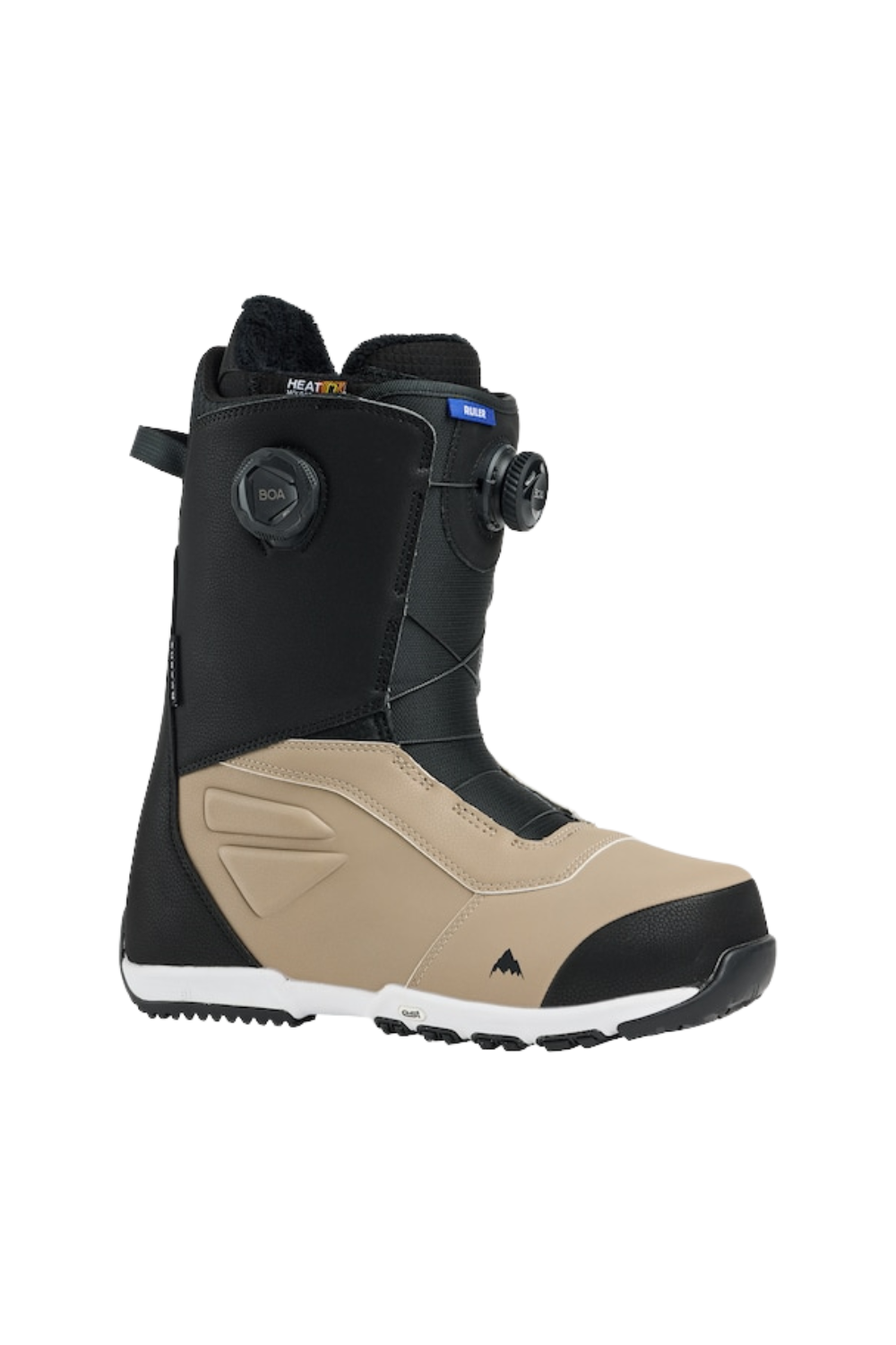 Burton Mens Ruler Boa Snowboard Boots Black/Summit Taupe