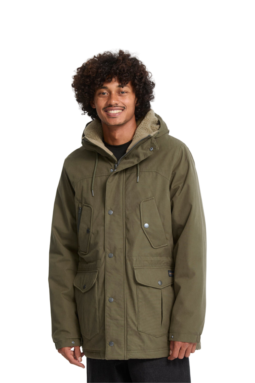 Volcom Starget 5K Parka Jacket Military