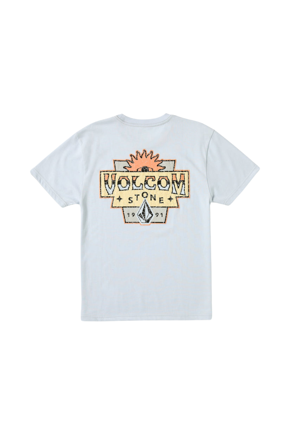 Volcom Sure Thing Kids T-Shirt Ice Blue