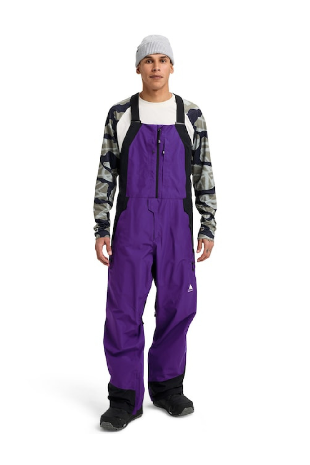 Burton Mens Reserve Gore-Tex 2L Bib Snow Pants Prism Violet/True Black
