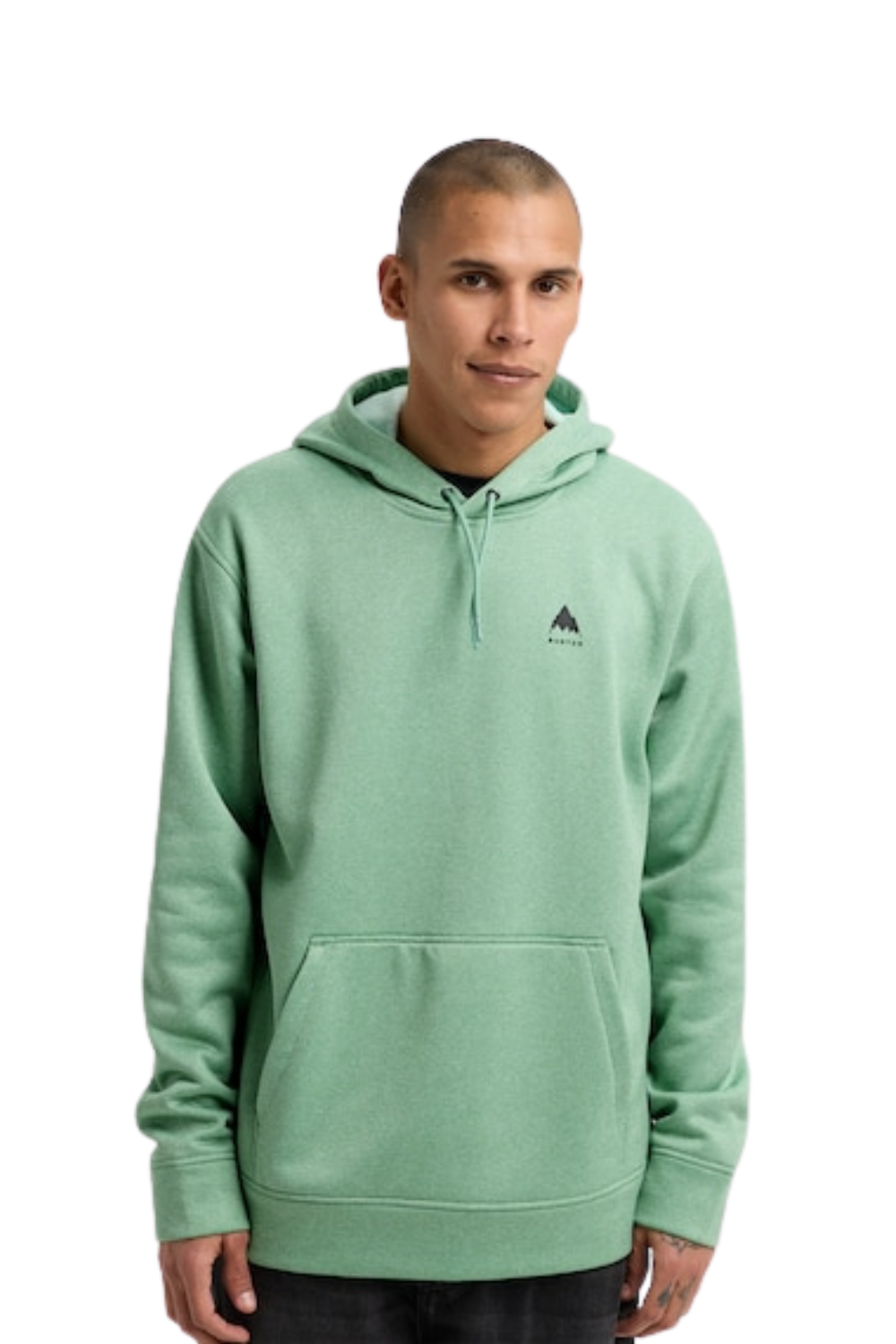 Burton Mens Oak Pullover Hoodie Soft Sage Heather