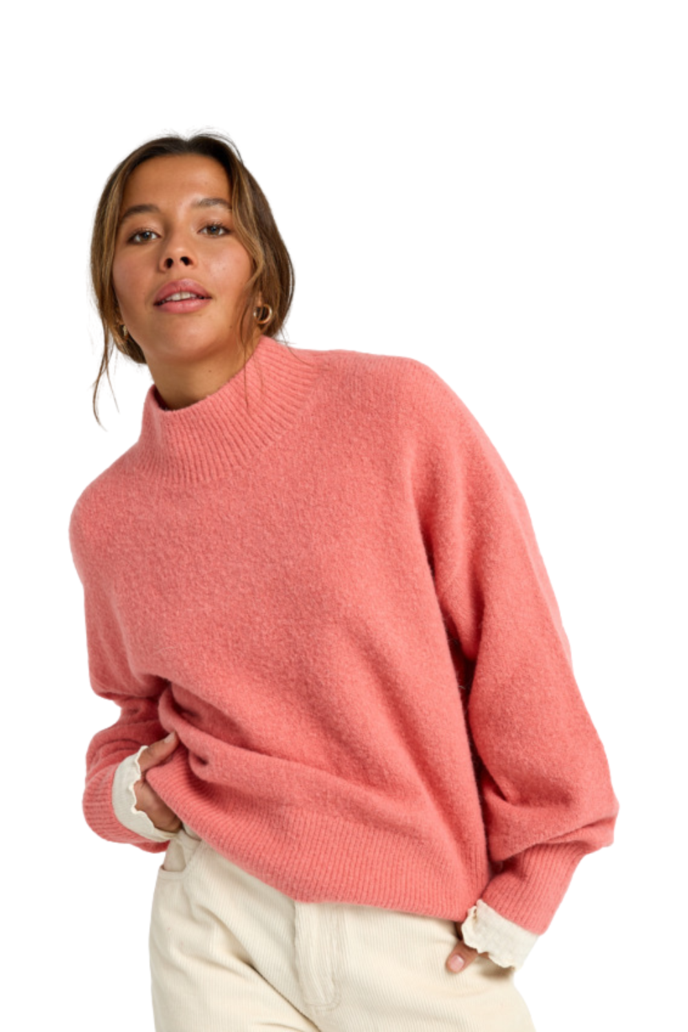 Billabong Love Feeling Sweater Coral