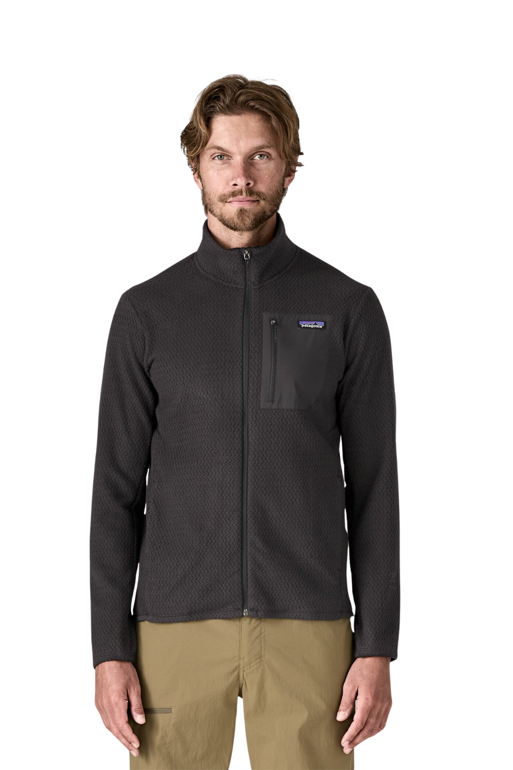 Patagonia Mens R1 Air Fleece Jacket Black