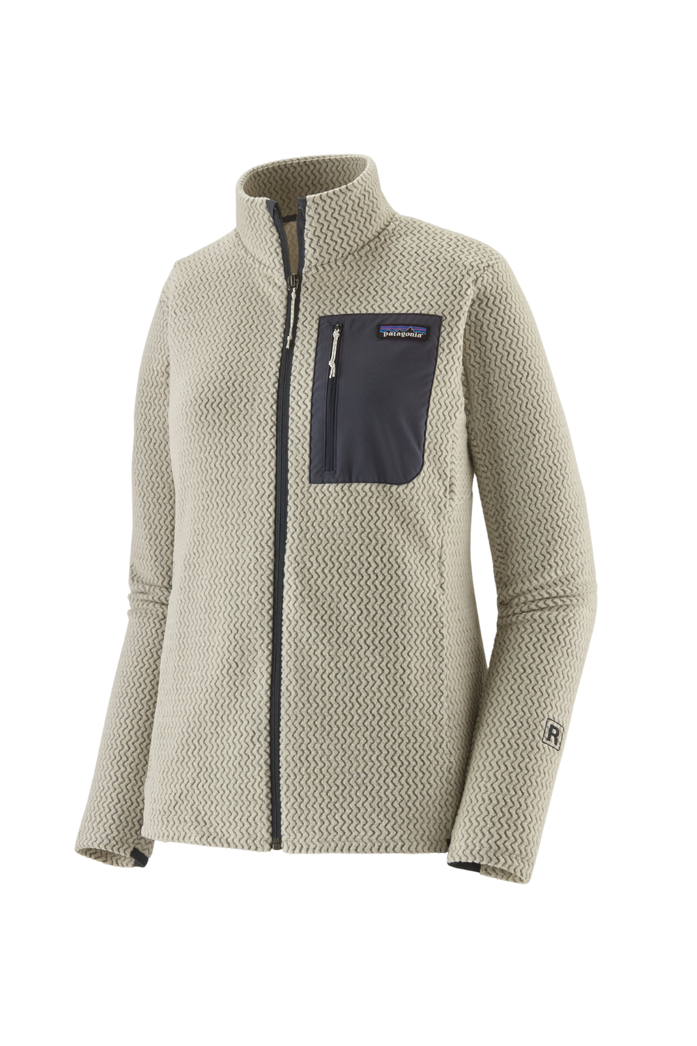 Patagonia Womens R1 Air Fleece Jacket Wool White