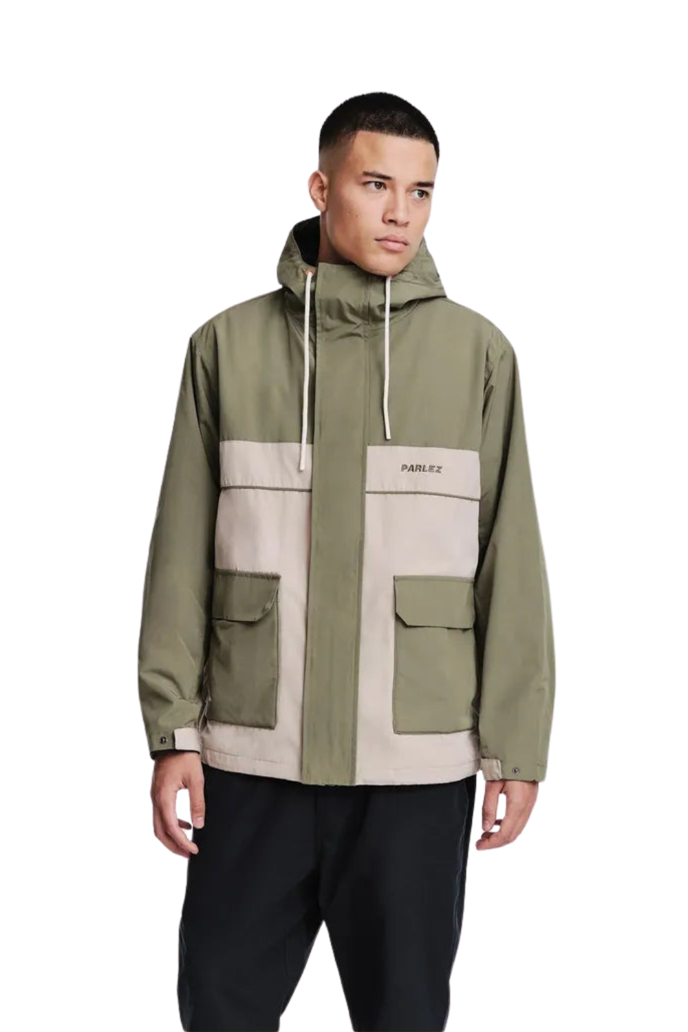Parlez Banks Jacket Olive Green