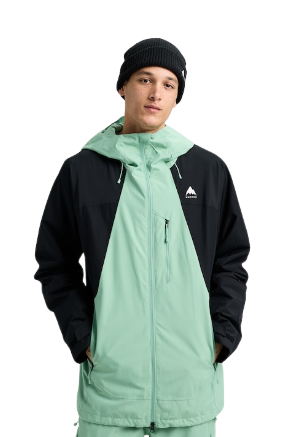 Burton Mens Reserve 2L Snow Shell Jacket Soft Sage/True Black