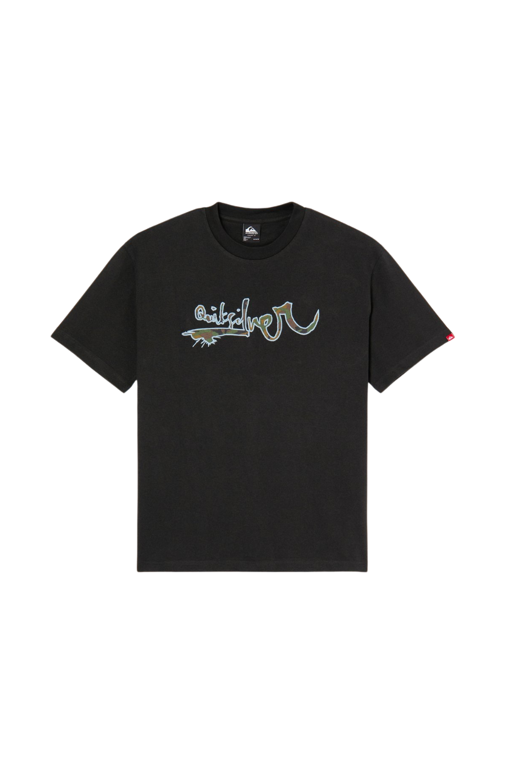 Quiksilver Young Guns Vortex Mens T-Shirt Black