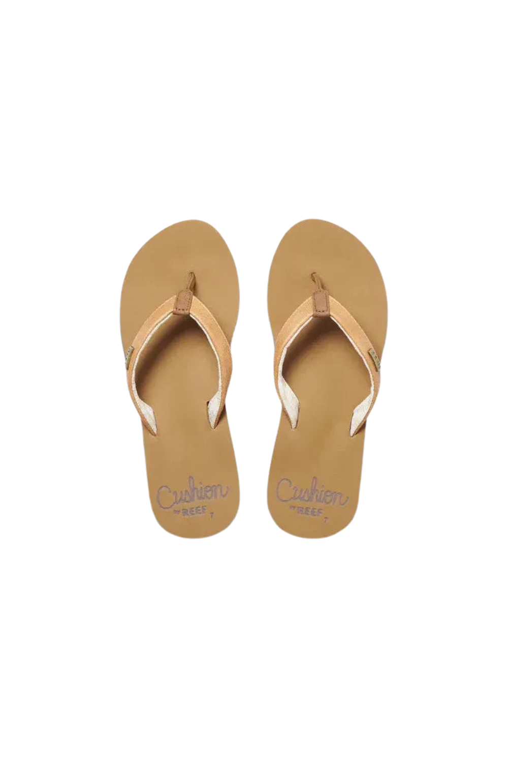 Reef Cushion Sands Womens Flip Flop Natural