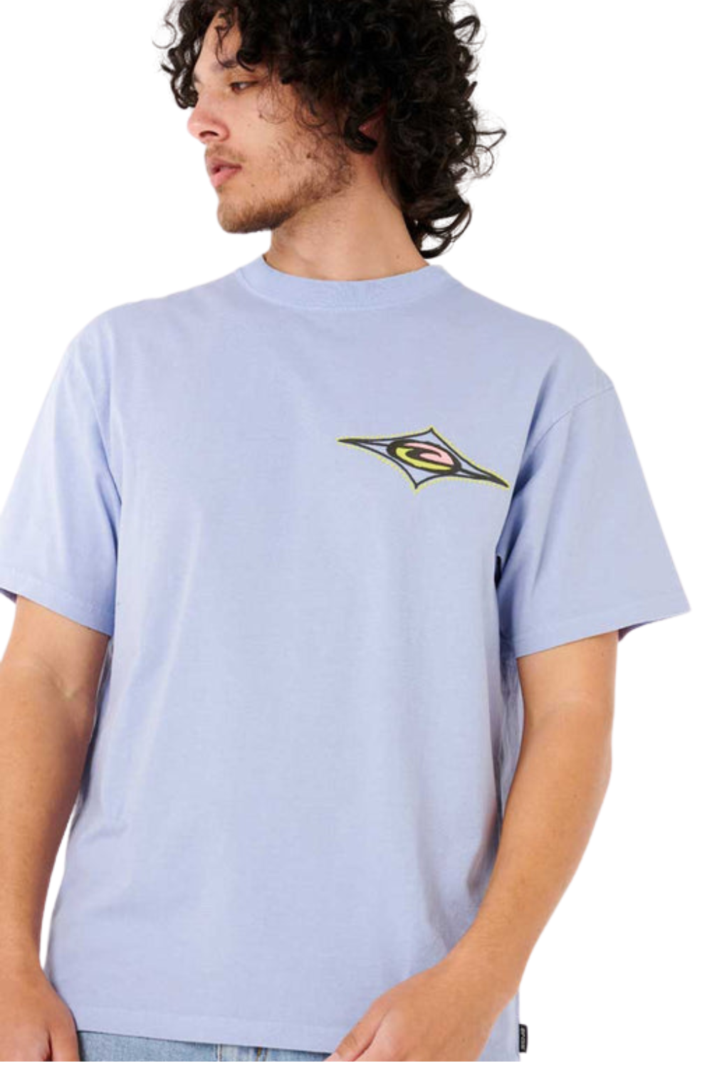 Rip Curl Raw Energy Maxxed Short Sleeve T-Shirt Light Blue