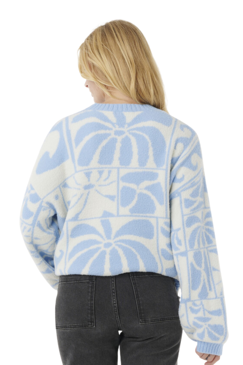 Rip Curl Artist Of The Search Ty Williams Jacquard Crew Blue