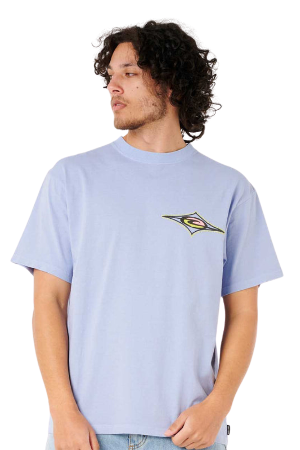 Rip Curl Raw Energy Maxxed Short Sleeve T-Shirt Light Blue