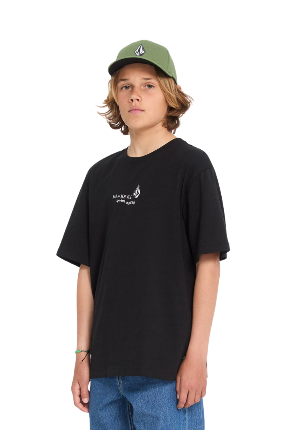 Volcom Nowhere Kids T-Shirt Black