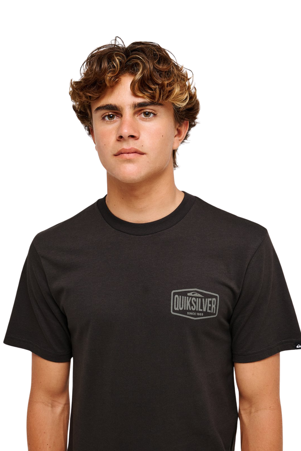 Quiksilver EV Surf Garage Mens T-Shirt Tarmac