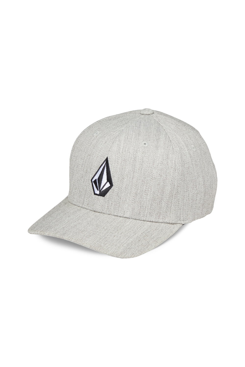 Volcom Full Stone HTHR Flexfit Hat Grey Vintage