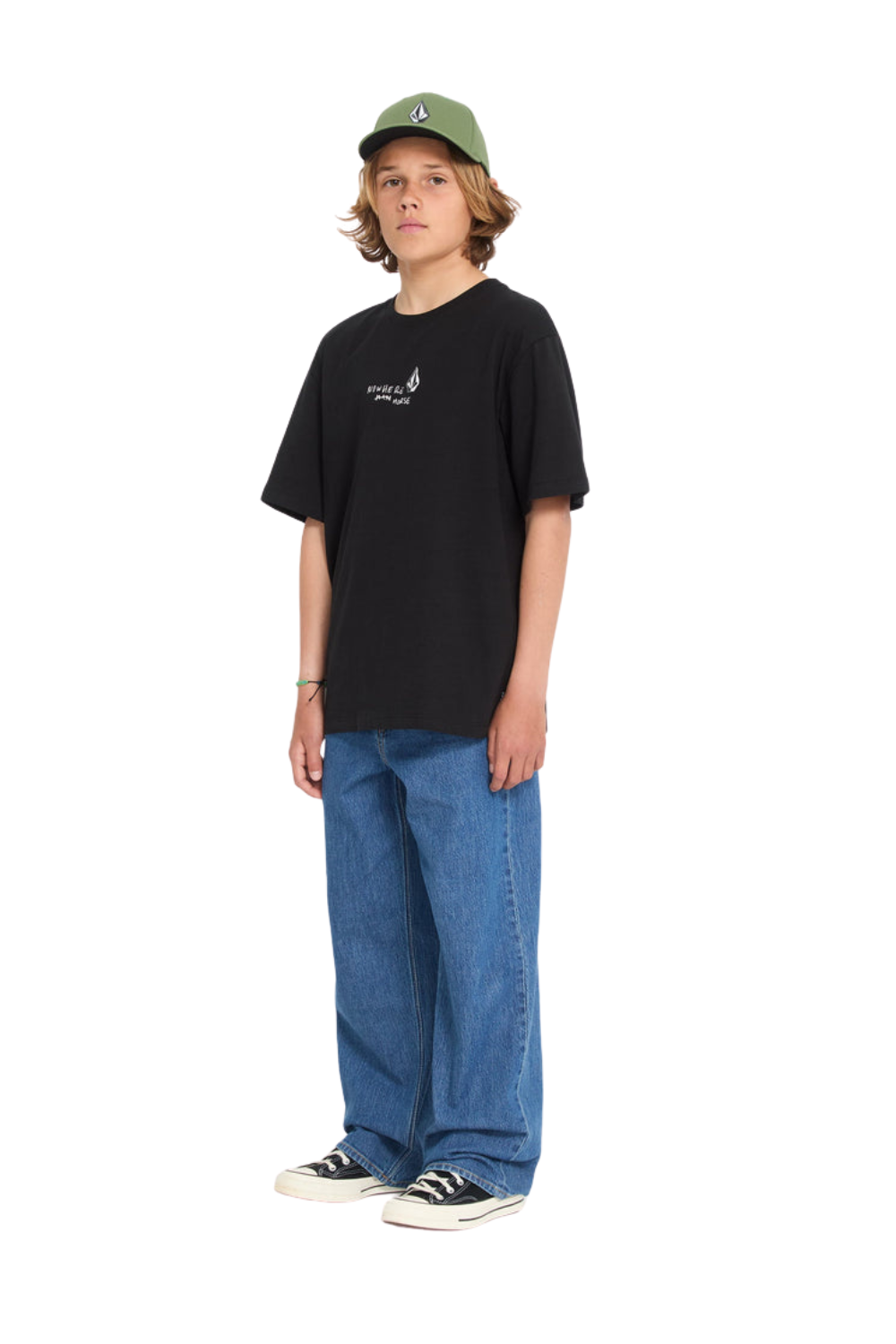 Volcom Nowhere Kids T-Shirt Black
