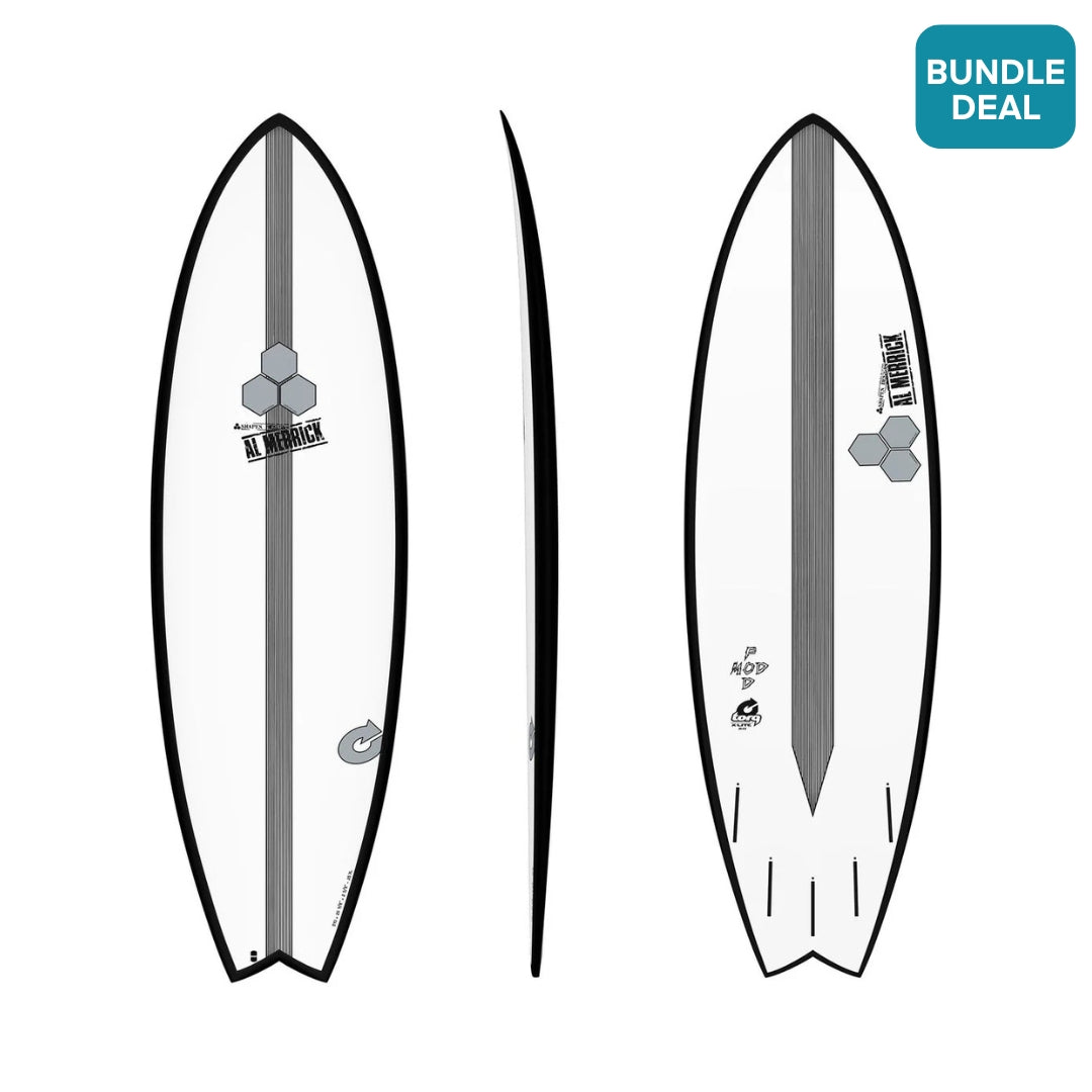 Torq Pod Mod X-Lite Channel Islands Surfboard Black