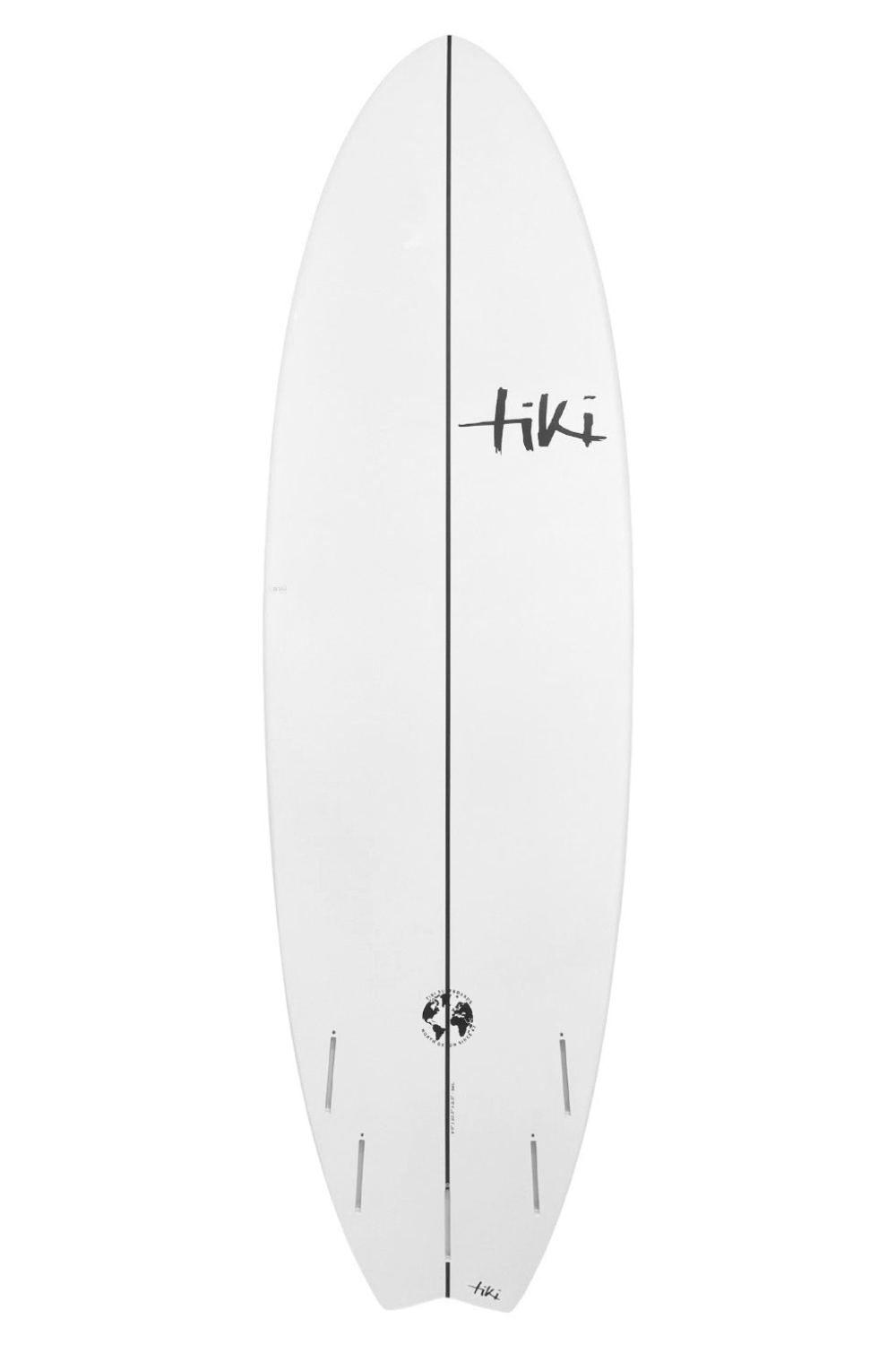 Tiki Evolution Fish Surfboard Icy Morn Blue