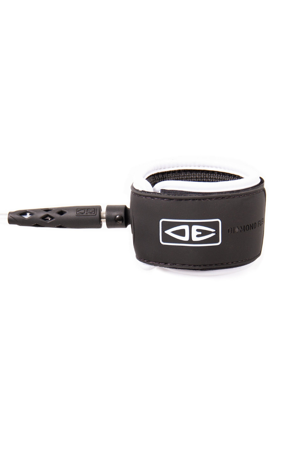 Ocean & Earth Diamond Flex Regular Surfboard Leash White