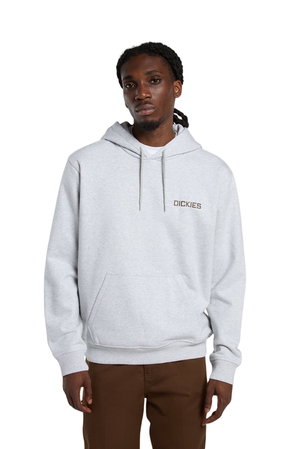 Dickies Payson Mens Hoodie Light Gray