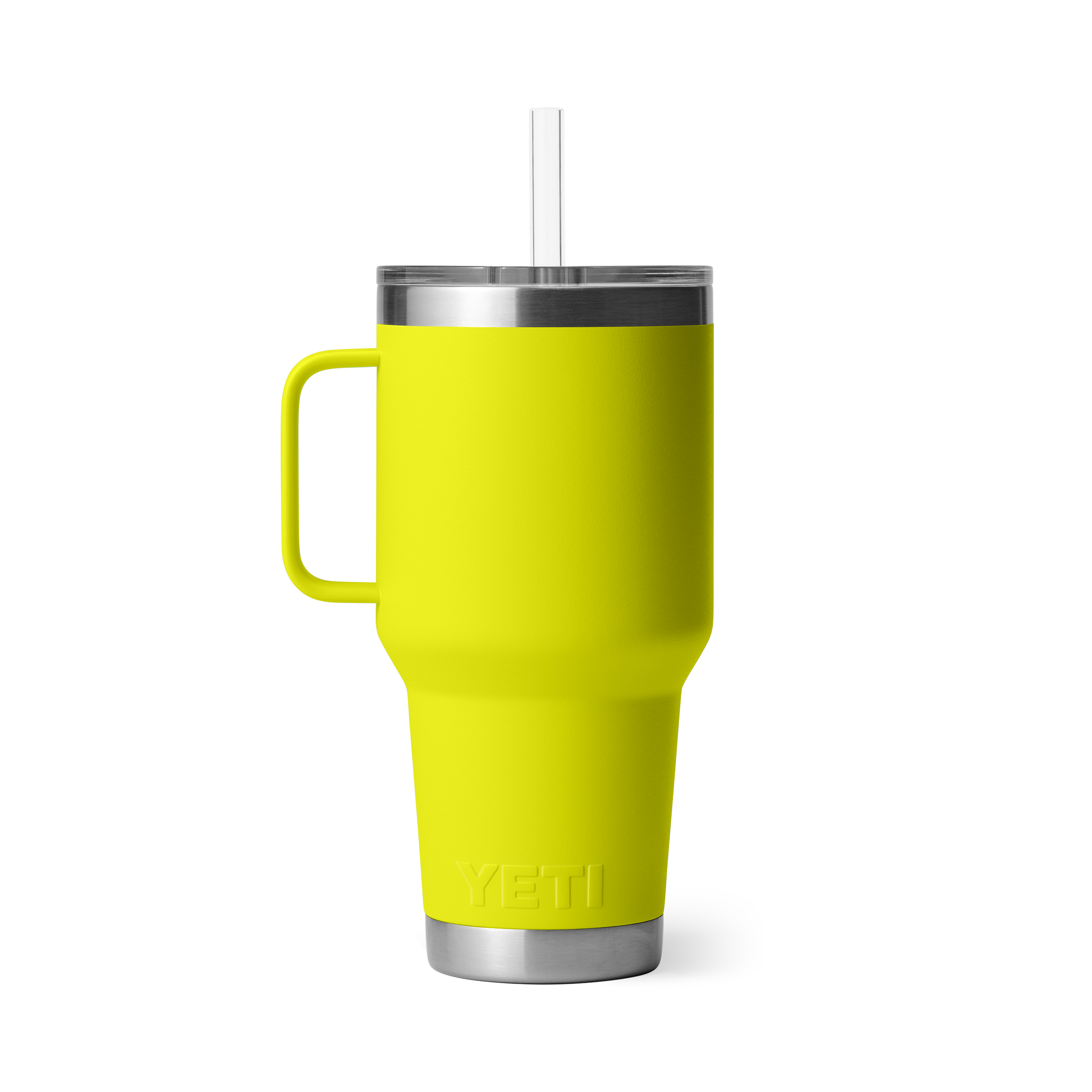 Yeti Rambler 35 Oz Straw Mug Firefly Yellow