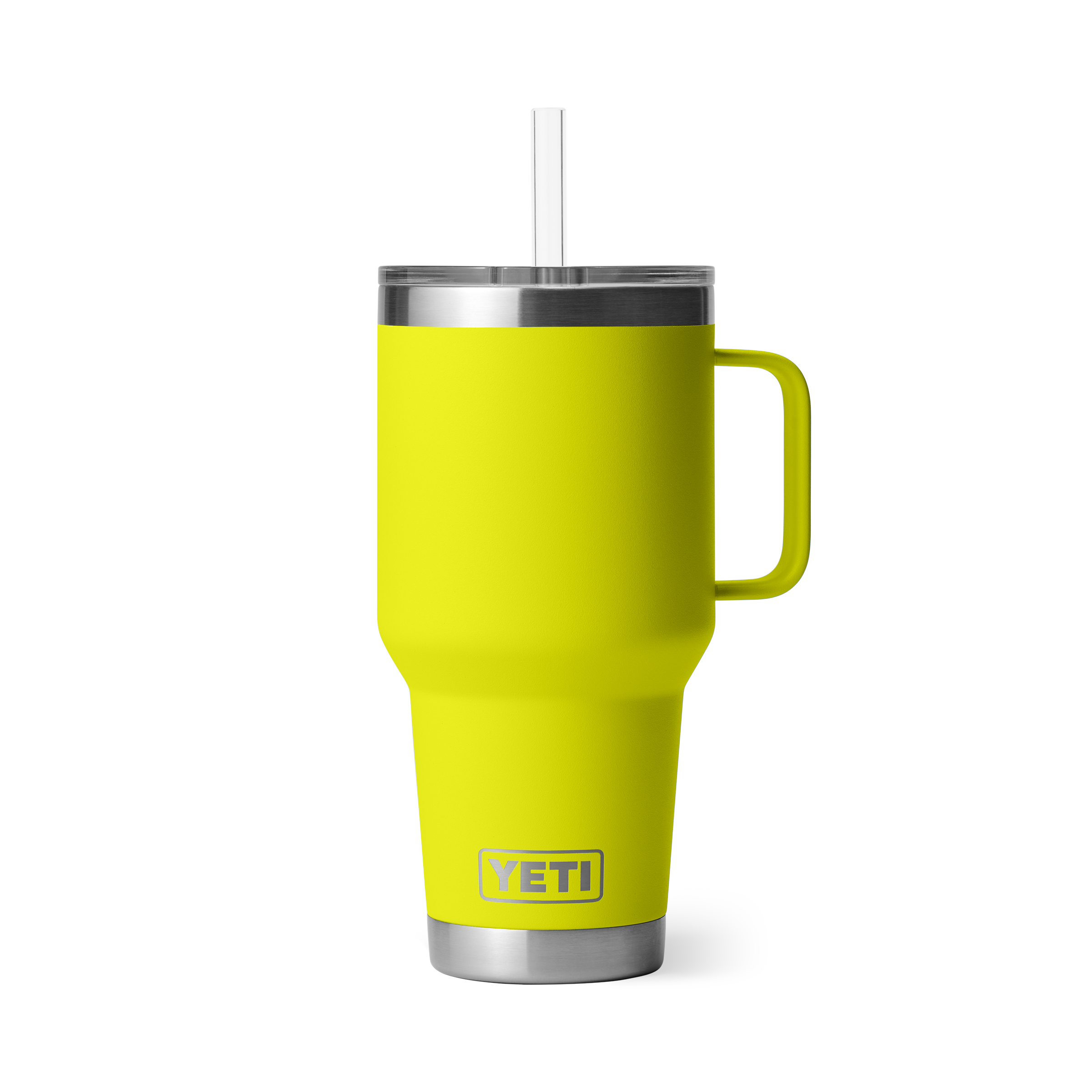 Yeti Rambler 35 Oz Straw Mug Firefly Yellow