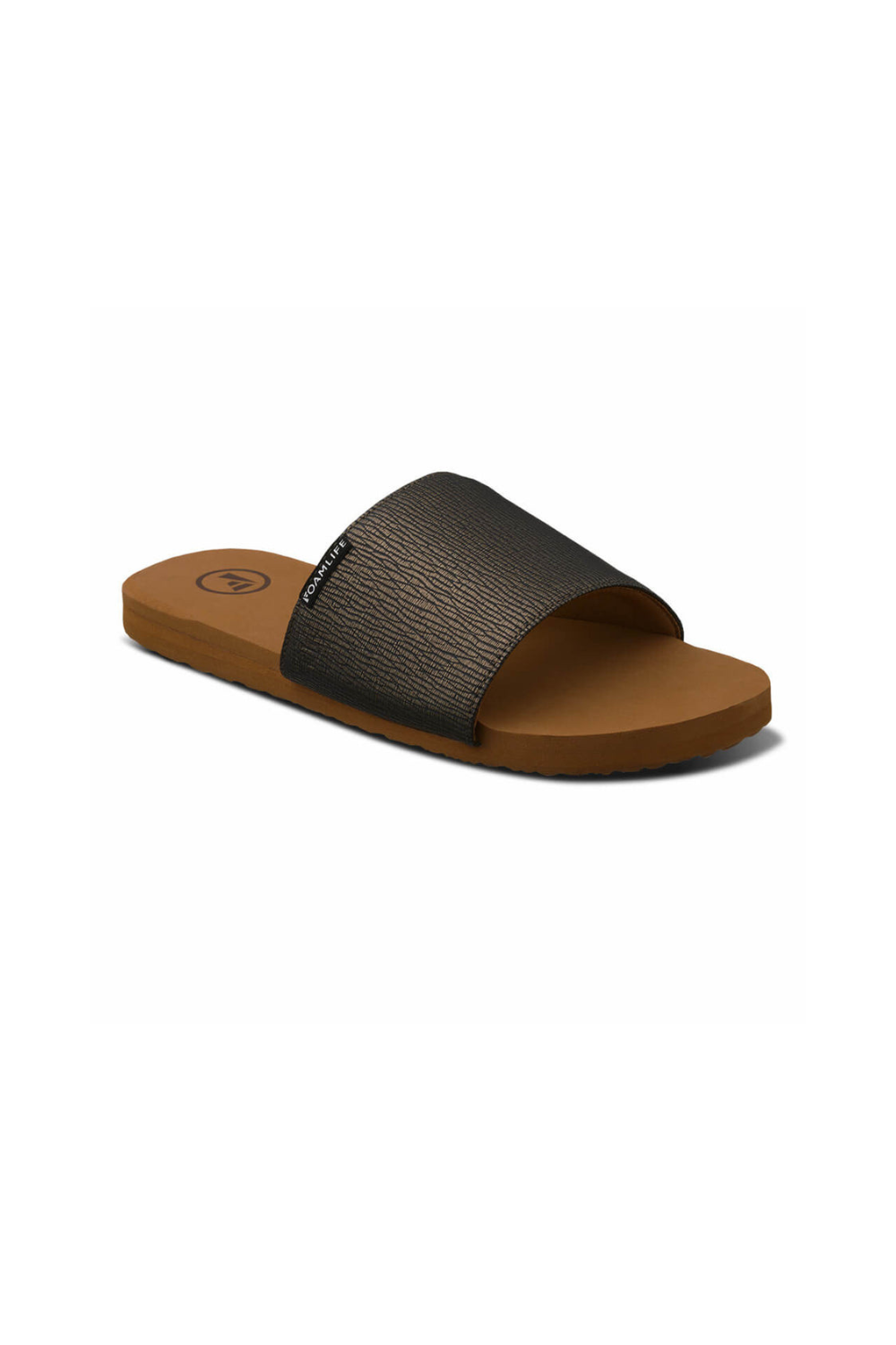 Foamlife Seales Slide Earth Womens Sandal Brown