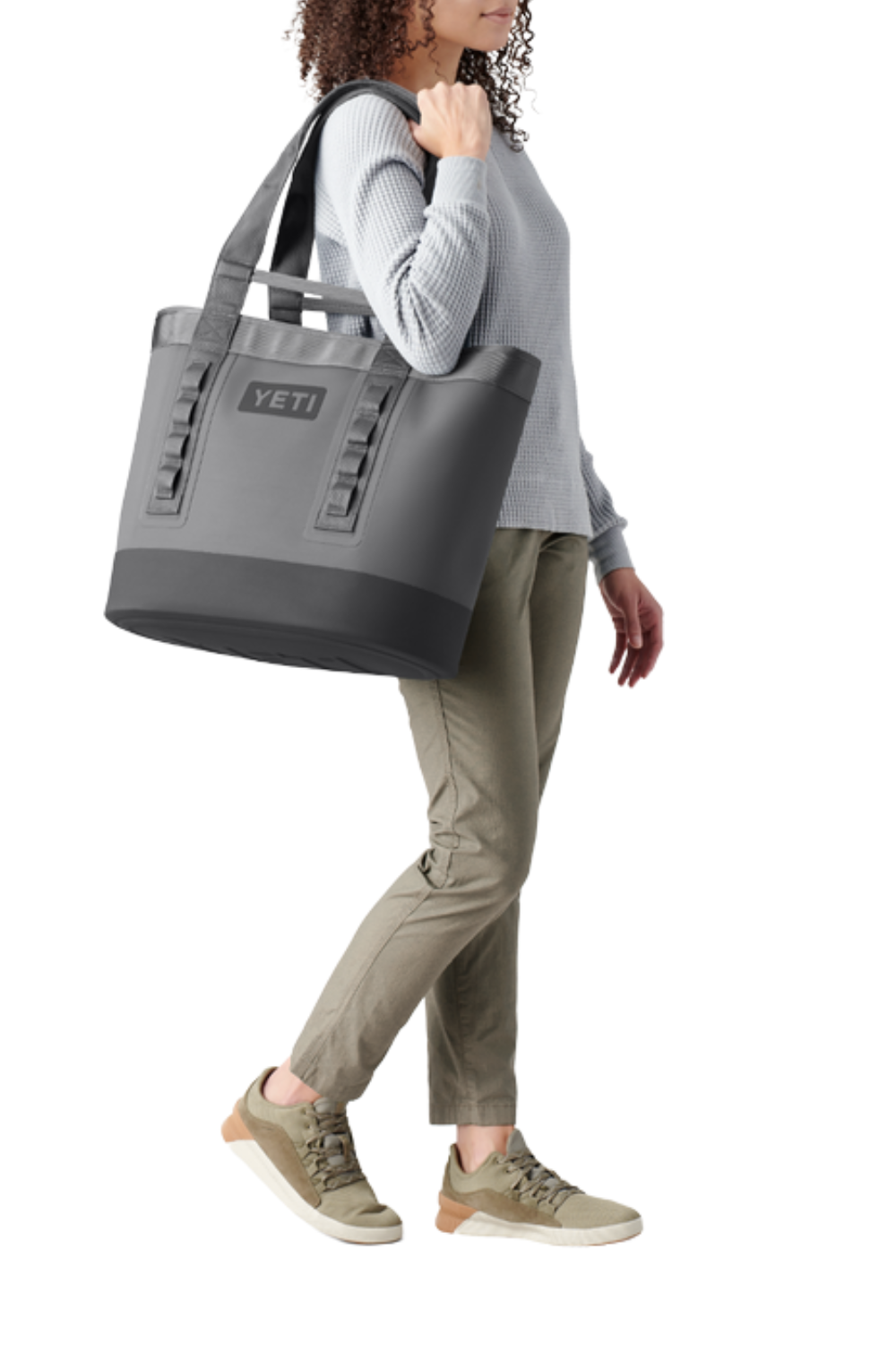 Yeti Camino 35L Carryall Tote Bag Fog Grey/Blue