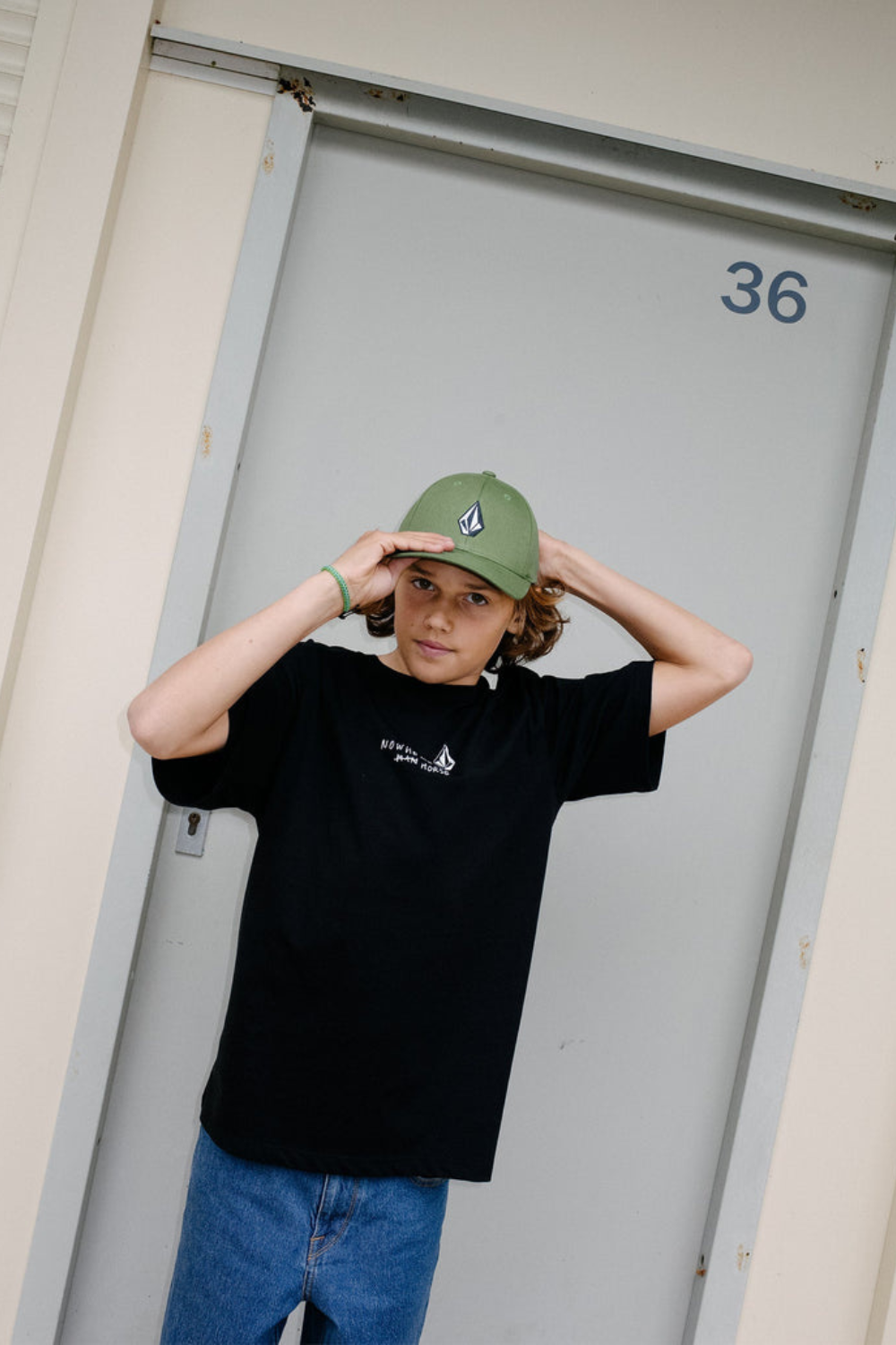 Volcom Nowhere Kids T-Shirt Black