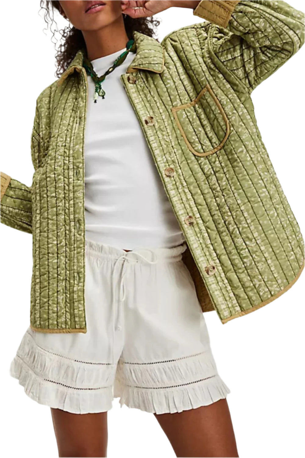 Free people Alexie Jacket Olive