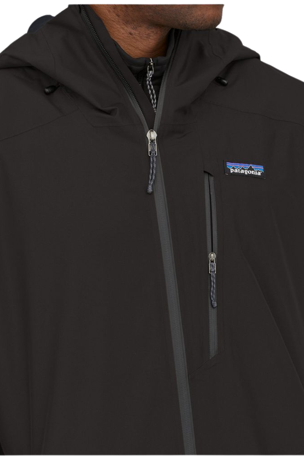Patagonia Mens Powder Town Jacket Black